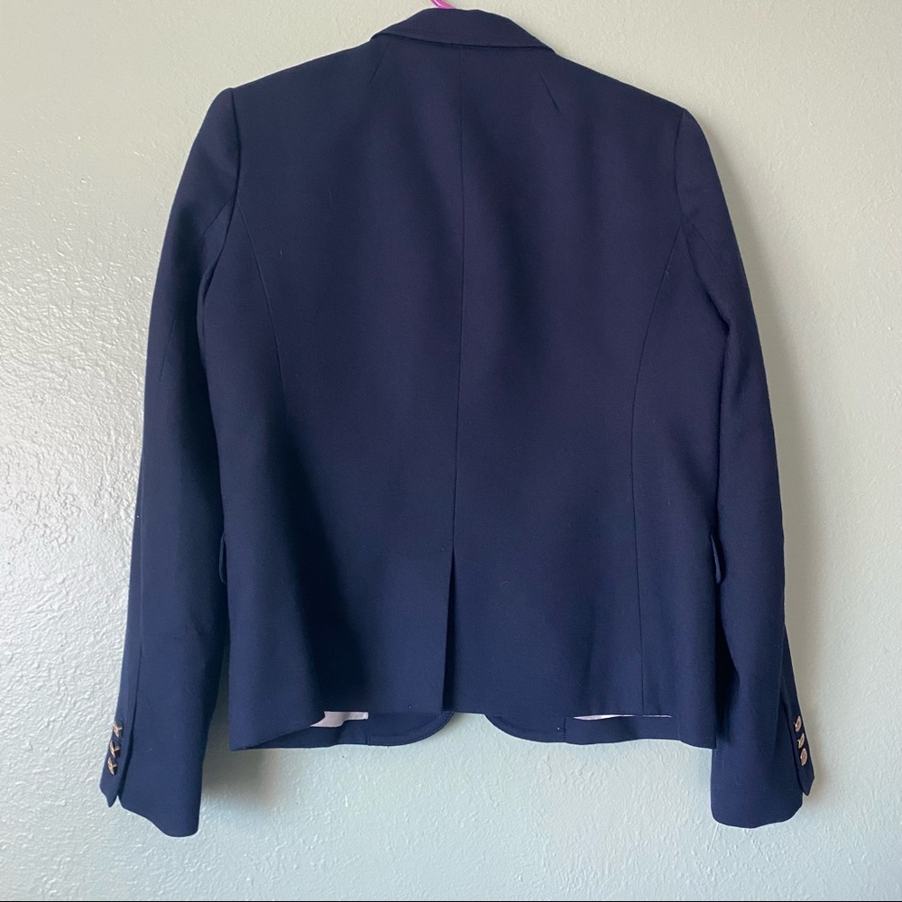 J. CREW Navy School Boy Blazer - Picture 3 of 9